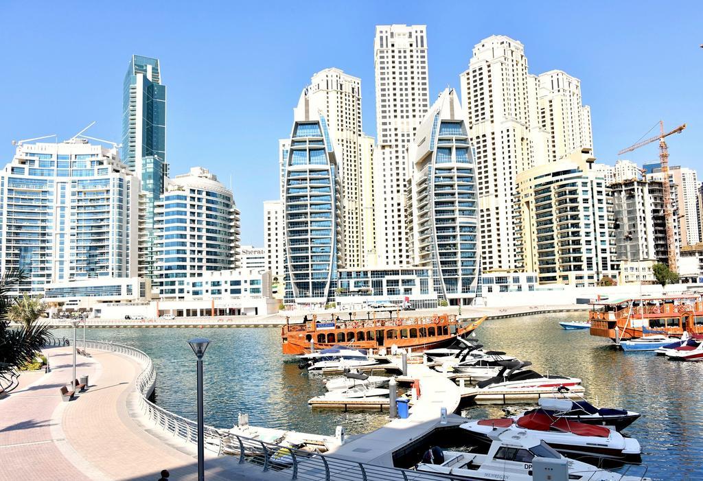 Jannah Marina Hotel Apartments Dubai Exterior foto